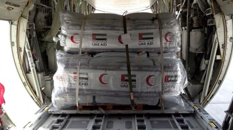 22 طائرة إماراتية تنقل 640 طن مساعدات لمتضرري زلزال سوريا وتركيا