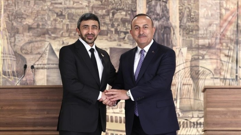 وزيرا خارجية تركيا والإمارات يبحثان اتفاقية الشراكة الاقتصادية