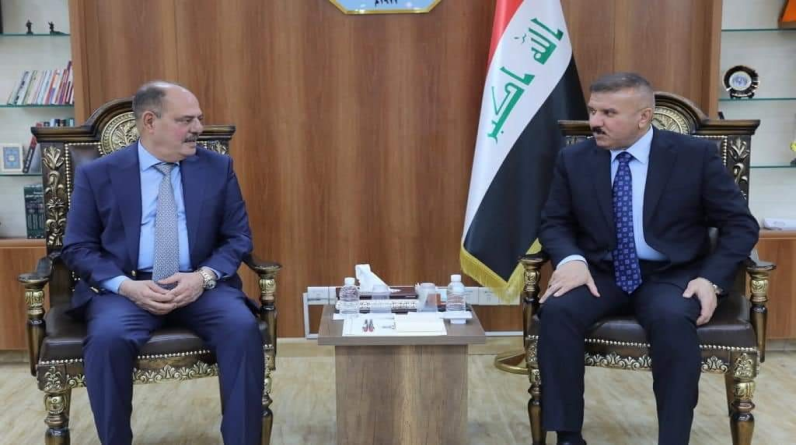 وزير الداخلية يستقبل نقيب الصحفيين العراقيين ويعلن استعداد الوزارة للتعاون مع النقابة والأسرة الصحفية
