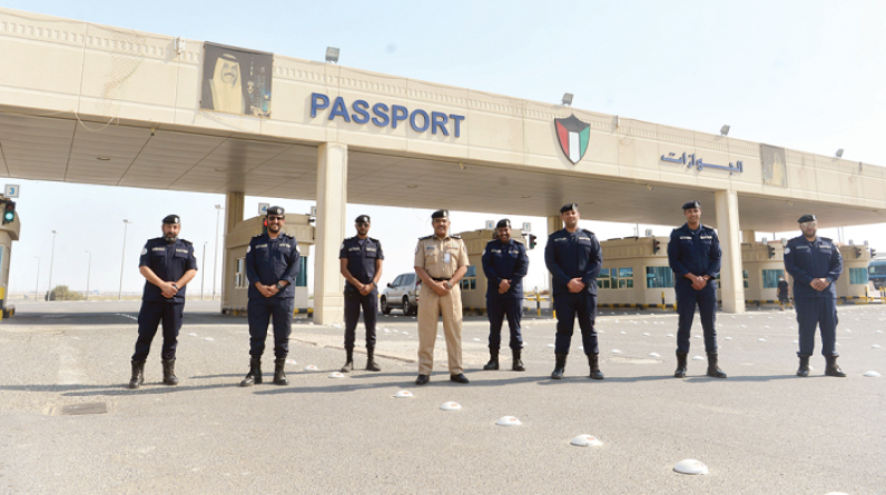 الكويت تضع قوائم الإرهاب الخليجية والدولية بقاعدة بيانات منافذها