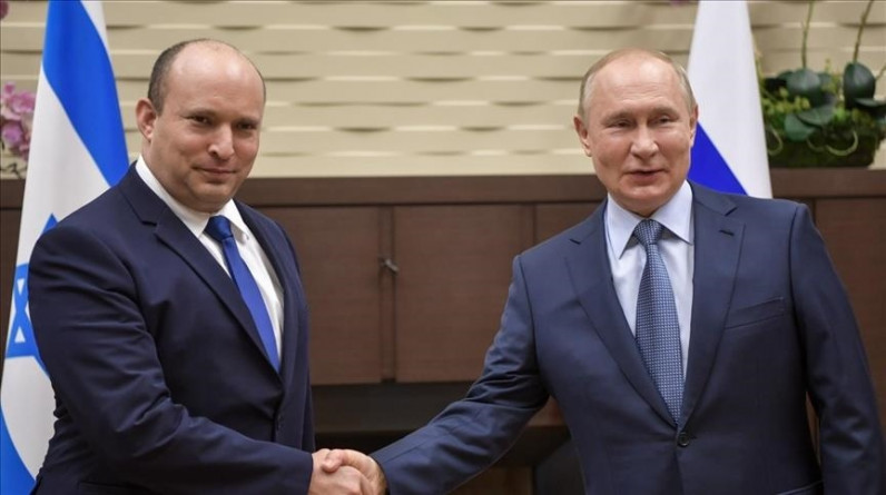 بوتين يناقش مع بينيت العملية الروسية في أوكرانيا