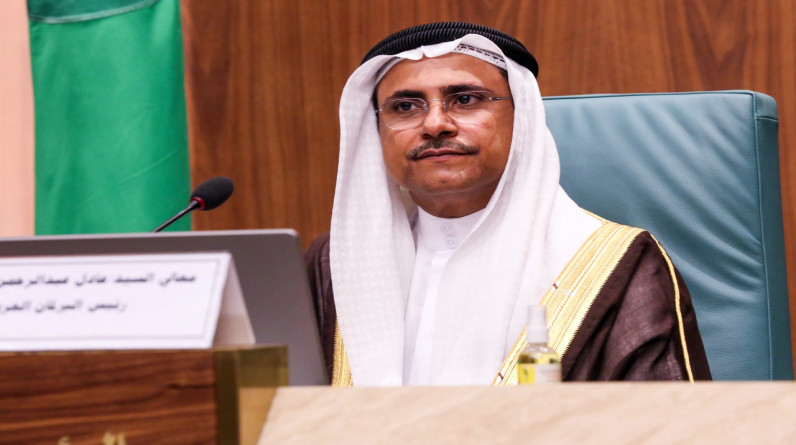 رئيس البرلمان العربي يطالب المنظمات الدولية بنصرة الشعب الفلسطيني
