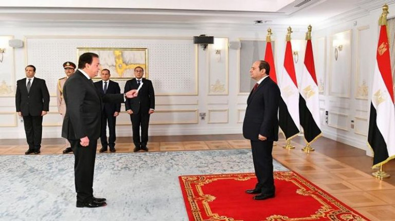 الوزراء الجدد بمصر يؤدون اليمين الدستورية
