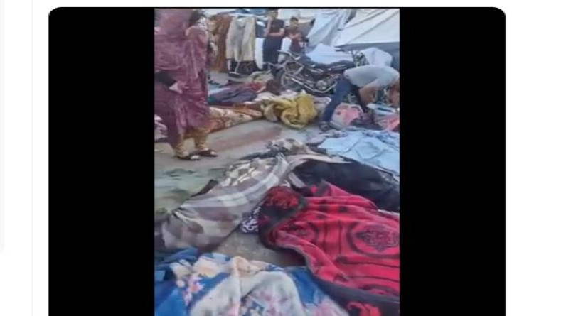 كارثة إنسانية: تكدس عشرات الجثامين أمام مجمع الشفاء (فيديو)