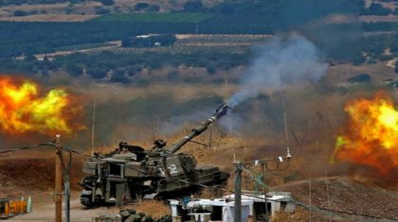 قصف اسرائيلي على لبنان ردا على اطلاق الصاروخ