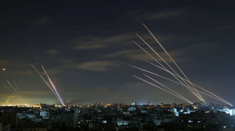 إطلاق صاروخَين من قطاع غزة باتجاه إسرائيل