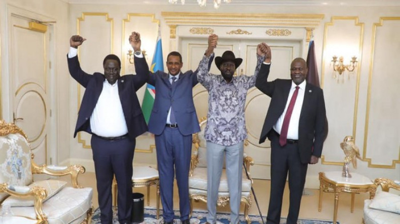 بوساطة الخرطوم.. اتفاق ينهي الخلاف بين قيادات جنوب السودان